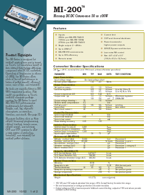 MI-224-MV Datasheet PDF Vicor