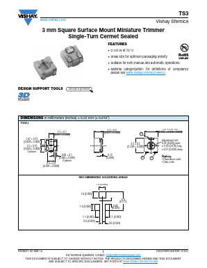 TS3YJ Datasheet PDF Vishay Semiconductors