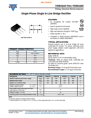 VSIB4A40-E3/45 Datasheet PDF Vishay Semiconductors