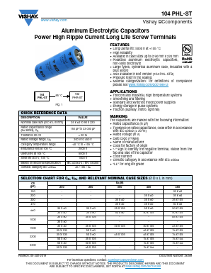 104PHL-ST Datasheet PDF Vishay Semiconductors