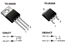 UB20CCT Datasheet PDF Vishay Semiconductors