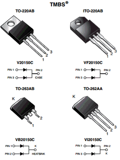 VF20150C Datasheet PDF Vishay Semiconductors