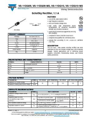 11DQ10TR-M3 Datasheet PDF Vishay Semiconductors