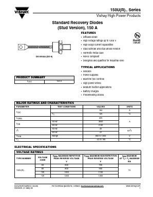 150U60DL Datasheet PDF Vishay Semiconductors