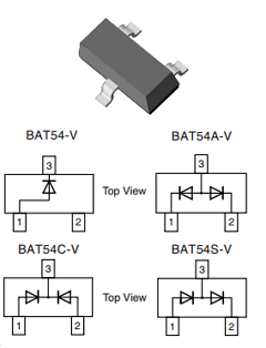 BAT54S-V-GS18 Datasheet PDF Vishay Semiconductors