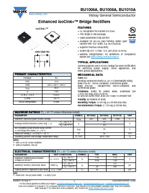 BU1006A5S-E3/45 Datasheet PDF Vishay Semiconductors
