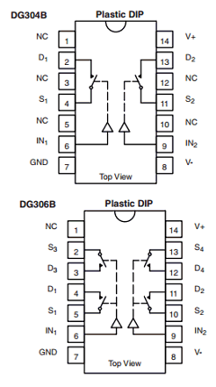 DG304BDJ Datasheet PDF Vishay Semiconductors