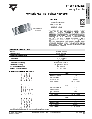 FP20016141001DDA Datasheet PDF Vishay Semiconductors