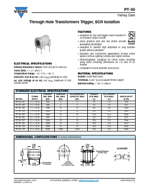 PT-50-107 Datasheet PDF Vishay Semiconductors