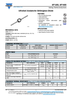 SF1200-TR Datasheet PDF Vishay Semiconductors