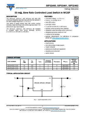 SIP32460DB-T2-GE1 Datasheet PDF Vishay Semiconductors