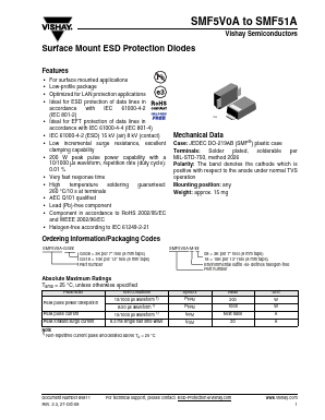 SMF12A-M-18 Datasheet PDF Vishay Semiconductors