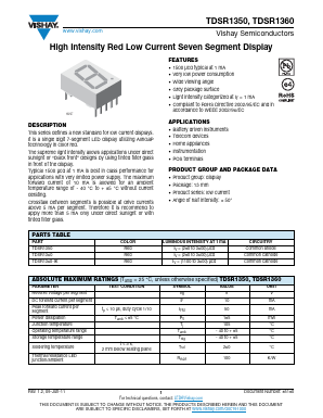 TDSR1360-IK Datasheet PDF Vishay Semiconductors