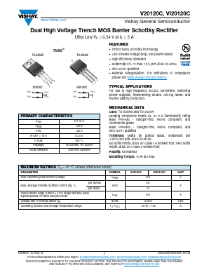 V20120C Datasheet PDF Vishay Semiconductors