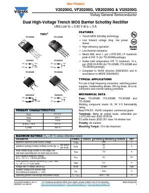 V20200G Datasheet PDF Vishay Semiconductors