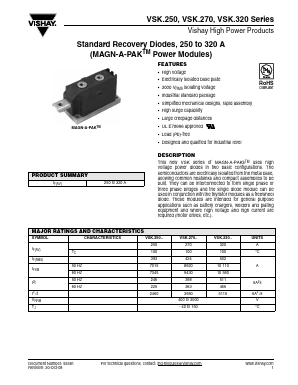 VSKJ27020 Datasheet PDF Vishay Semiconductors