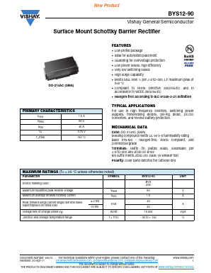 BYS12-90-M3/TR3 Datasheet PDF Vishay Semiconductors