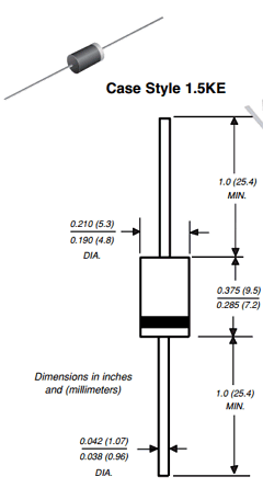 -1.5KE75A Datasheet PDF Vishay Semiconductors