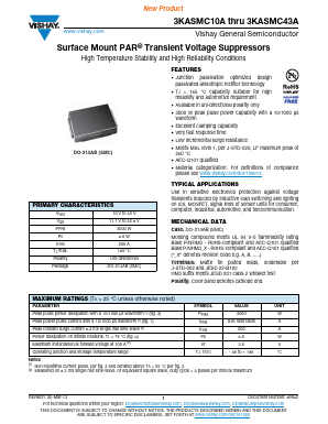 3KASMC14AHM3_A/I Datasheet PDF Vishay Semiconductors