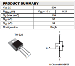 SIHFB20N50K-E3 Datasheet PDF Vishay Semiconductors