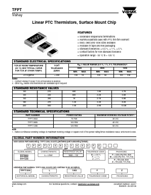 TFPT1206L2200DZ Datasheet PDF Vishay Semiconductors