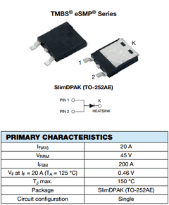 V20PW45-M3/I Datasheet PDF Vishay Semiconductors