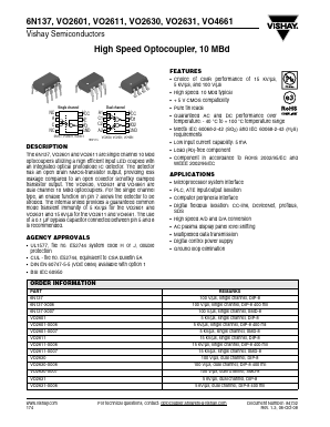 VO2631-X007 Datasheet PDF Vishay Semiconductors