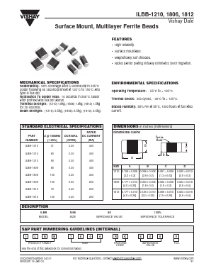 ILBB-1806 Datasheet PDF Vishay Semiconductors