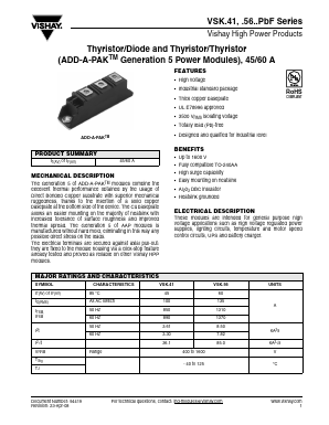 VSKL5614S90P Datasheet PDF Vishay Semiconductors