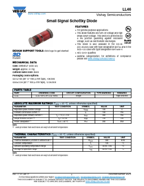 LL46 Datasheet PDF Vishay Semiconductors