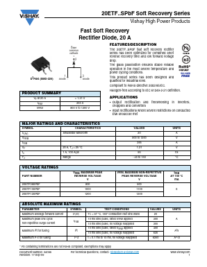20ETF10S Datasheet PDF Vishay Semiconductors