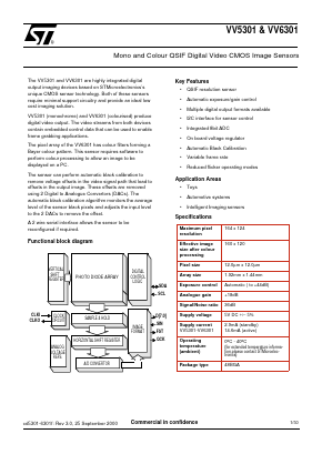 STV-5301-R01 Datasheet PDF Vision