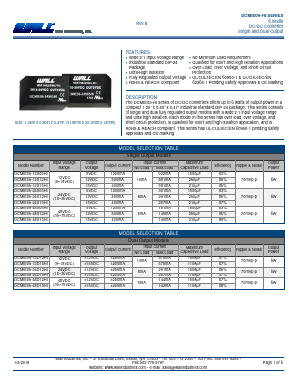 DCMIE06-HI Datasheet PDF Wall Industries,Inc.