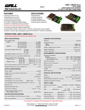 CMKR48S5-1000 Datasheet PDF Wall Industries,Inc.
