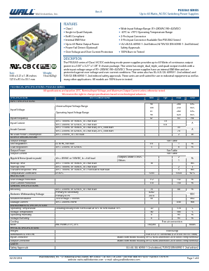 PSIUU63 Datasheet PDF Wall Industries,Inc.