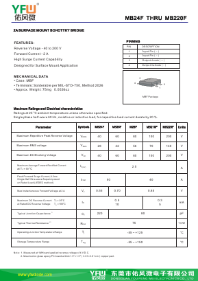 M28F Datasheet PDF DONGGUAN YOU FENG WEI ELECTRONICS CO., LTD