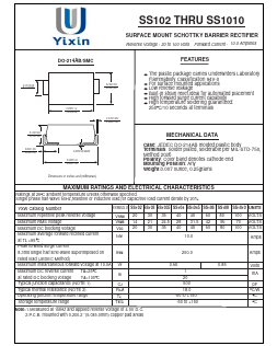 SS1045 Datasheet PDF Shenzhen Yixinwei Technology Co., Ltd.