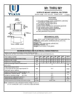 M1F Datasheet PDF Shenzhen Yixinwei Technology Co., Ltd.