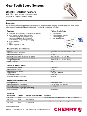 GS100202 Datasheet PDF [ZF Friedrichshafen AG